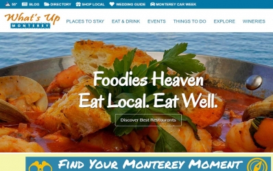 Launched WhatsUpMonterey.com Local and Visitor Guide